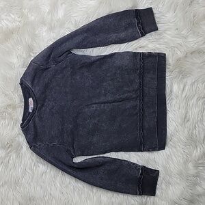 H&M distressed crewneck Sweatshirt size 4-6